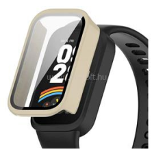 Gigapack Műanyag keret (BUMPER, ütésállóság + kijelzővédő üveg) FEHÉR (GP-164540) okosóra kellék