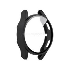 Gigapack Műanyag keret (BUMPER, ütésállóság + kijelzővédő üveg) FEKETE (GP-159345) okosóra kellék