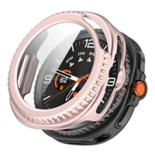 Gigapack Műanyag keret (BUMPER, ütésállóság + kijelzővédő üveg) RÓZSASZÍN (GP-172059) okosóra kellék