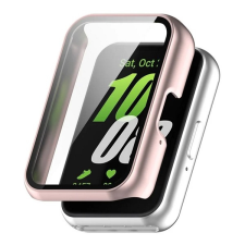 Gigapack Műanyag keret (BUMPER, ütésállóság + kijelzővédő üveg) RÓZSASZÍN Samsung Galaxy Fit 3 mobiltelefon kellék