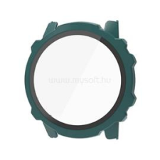 Gigapack Műanyag keret (BUMPER, ütésállóság + kijelzővédő üveg) SÖTÉTZÖLD (GP-157909) okosóra kellék