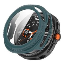 Gigapack Műanyag keret (BUMPER, ütésállóság + kijelzővédő üveg) SÖTÉTZÖLD (GP-172065) okosóra kellék