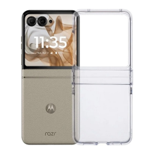 Gigapack Műanyag telefonvédő ÁTLÁTSZÓ Motorola Razr 50 5G tok és táska