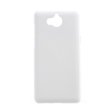Gigapack Műanyag telefonvédő (gumírozott) FEHÉR Huawei Y6 (2017), Huawei Y5 (2017) tok és táska