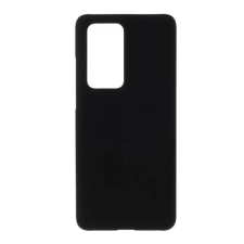 Gigapack Műanyag telefonvédő (gumírozott) FEKETE tok és táska