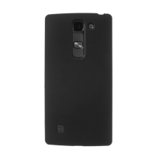 Gigapack Műanyag telefonvédő (gumírozott) FEKETE [LG Spirit (C70)] (5996457547579) tok és táska
