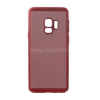 Gigapack Műanyag telefonvédő (gumírozott, lyukacsos) PIROS (GP-74951)