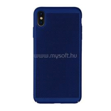 Gigapack Műanyag telefonvédő (gumírozott, lyukacsos) SÖTÉTKÉK (GP-81115) tok és táska