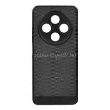 Gigapack Műanyag telefonvédő (légáteresztő, lyukacsos, kameravédő) FEKETE (GP-164939) tok és táska