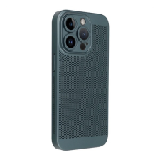 Gigapack Műanyag telefonvédő (légáteresztő, lyukacsos, kameravédő) SÖTÉTZÖLD Apple iPhone 16 Pro Max tok és táska