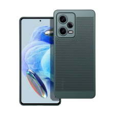 Gigapack Műanyag telefonvédő (légáteresztő, lyukacsos minta, kamera védelem) SÖTÉTZÖLD Xiaomi Redmi 12 tok és táska