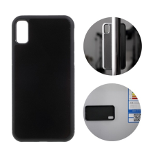 Gigapack Műanyag telefonvédő (szilikon belső, minden anyagra tapad) fekete gp-73336 tok és táska