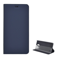 Gigapack Nokia 1 Plus tok álló (Flip, oldalra nyíló) sötétkék tok és táska