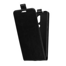 Gigapack Nokia 2.4 tok álló (Flip, lefelé nyíló, szilikon tartó) fekete tok és táska