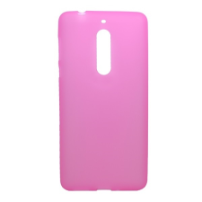 Gigapack Nokia 5 szilikon telefonvédő (matt, rózsaszín) tok és táska