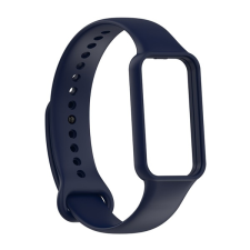 Gigapack Pótszíj (egyedi méret, szilikon, állítható) SÖTÉTKÉK Amazfit Band 7 okosóra kellék