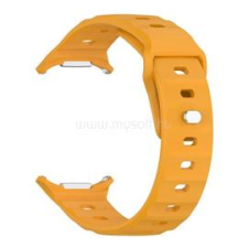 Gigapack Pótszíj (egyedi méret, szilikon, légáteresztő, 3D) CITROMSÁRGA (GP-163499) okosóra kellék