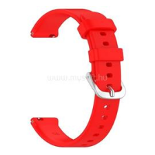 Gigapack Pótszíj (egyedi méret, szilikon) PIROS (GP-158407) okosóra kellék