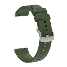 Gigapack Pótszíj (egyedi méret, szilikon) SÖTÉTZÖLD Huawei Watch GT 4 41mm okosóra kellék