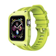 Gigapack Pótszíj (egyedi méret, szilikon, ütésálló keret) VILÁGOSZÖLD (GP-94578) okosóra kellék