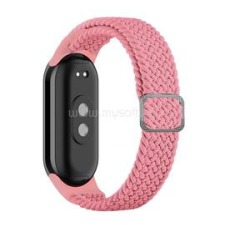 Gigapack Pótszíj (egyedi méret, textil, szőtt minta) RÓZSASZÍN (GP-146571) okosóra kellék
