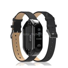 Gigapack Pótszíj (egyedi méret, valódi bőr) FEKETE (GP-89674) okosóra kellék