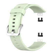 Gigapack Pótszíj (szilikon, állítható, 20 mm) VILÁGOSZÖLD [Huawei Watch Fit] (5996591084251) - Szíj okosóra kellék