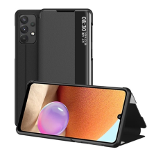 Gigapack Samsung Galaxy A02s (SM-A025F) tok álló (Flip, oldalra nyíló, hívószámkijelzés) fekete tok és táska