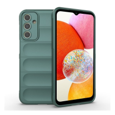 Gigapack Samsung Galaxy A15 (SM-A155) szilikon telefonvédő (ütésállóság, kameravédő, 3d) sötétzöld tok és táska
