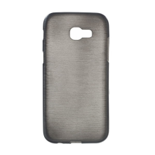 Gigapack Samsung Galaxy A3 (2017) szilikon telefonvédő (szálcsiszolt minta, fekete) tok és táska