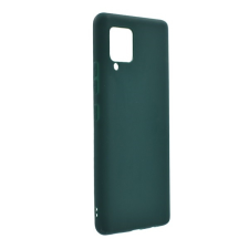 Gigapack Samsung Galaxy A42 (SM-A425F) szilikon telefonvédő (matt) sötétzöld tok és táska