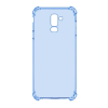 Gigapack Samsung Galaxy A6+ (2018) Szilikon Tok - Átlátszó/Kék