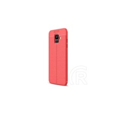 Gigapack Samsung Galaxy A6 (2018) szilikon tok (piros) tok és táska