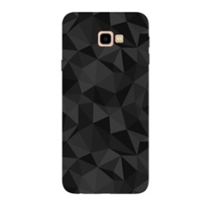 Gigapack Samsung Galaxy J4+ szilikon telefonvédő (3D, gyémánt minta, fekete) tok és táska