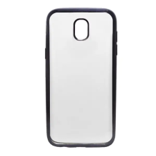 Gigapack Samsung Galaxy J5 (2017) SM-J530 EU szilikon telefonvédő (fémhatású keret) fekete tok és táska