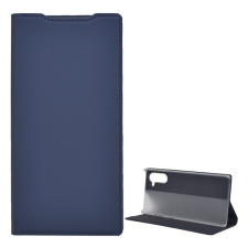 Gigapack Samsung Galaxy Note 10 (SM-N970F) tok álló (Flip, oldalra nyíló) sötétkék tok és táska
