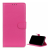 Gigapack Samsung Galaxy S21 FE Bőrhatású flip Tok - Rózsaszín