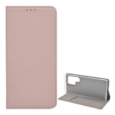 Gigapack Samsung Galaxy S23 Ultra rombusz mintás fliptok rozéarany (GP-134942) tok és táska