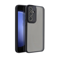 Gigapack Samsung Galaxy S24 (SM-S921) szilikon telefonvédő (ütésállóság, akril hátlap, kameravédő) fekete tok és táska