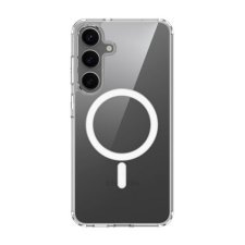 Gigapack Samsung Galaxy S25 (SM-S931) szilikon telefonvédő (ütésállóság, magsafe) átlátszó tok és táska