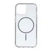 Gigapack Samsung Galaxy S26 Ultra (SM-S948) szilikon védő (ultravékony, műanyag hátlap, magsafe, légpárnás) sötétszürke