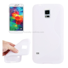 Gigapack Samsung Galaxy S5 szilikon telefonvédő (S-line, fehér) tok és táska