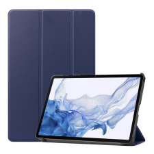 Gigapack Samsung Galaxy Tab S9 LTE (SM-X716) tok álló, (aktív flip, trifold asztali tartó funkció, s pen tartó) sötétkék tablet tok