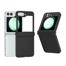 Gigapack Samsung Galaxy Z Flip6 5G (SM-F741) műanyag telefonvédő fekete tok és táska