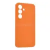 Gigapack Samsung S25 GIGAPACK Szilikon telefonvédő matt, prémium, NARANCSSÁRGA (GP-191433)