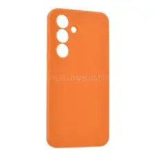 Gigapack Samsung S25 GIGAPACK Szilikon telefonvédő matt, prémium, NARANCSSÁRGA (GP-191433) tok és táska