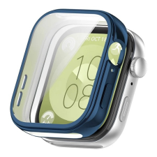 Gigapack Szilikon keret (BUMPER, ütésálló) SÖTÉTKÉK Huawei Watch Fit 3 okosóra kellék