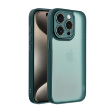 Gigapack Szilikon telefonvédő (ütésállóság, akril hátlap, kameravédő) sötétzöld gp-167726 mobiltelefon kellék