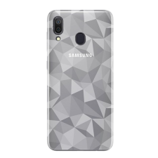 Gigapack Szilikon telefonvédő (3D, gyémánt minta) ÁTLÁTSZÓ Samsung Galaxy A30 (SM-A305F), Samsung Galaxy A20 (SM-A205F) tok és táska