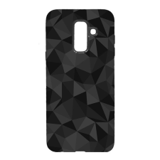 Gigapack Szilikon telefonvédő (3D, gyémánt minta) FEKETE tok és táska